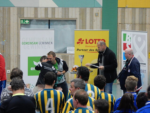 Internationaler Flair durch die Mannschaft aus Luxemburg