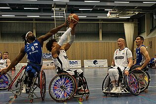 Spielszene Dolphins Trier - Thuringia Bulls 2