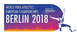Logo der World Para Athletics European Championship 2018 Berlin Logo der World Para Athletics European Championship 2018 Berlin
