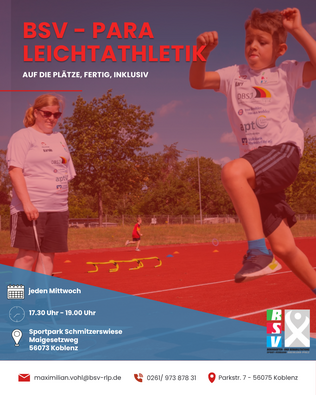 Flyer Para-Leichtathletik