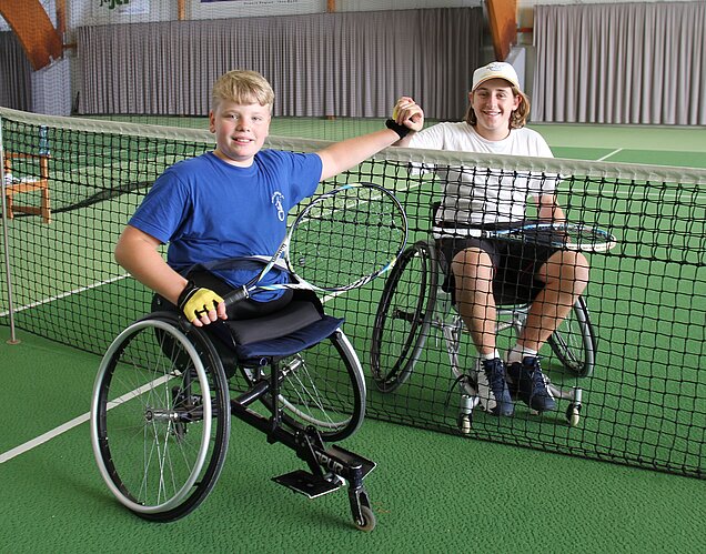 Theo Garthe ( Urbach) und Lukas Mueller