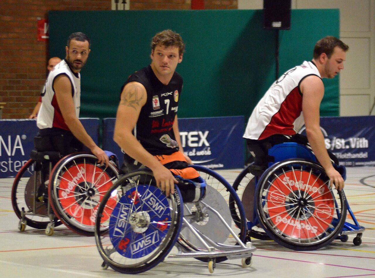 Marc van Kuilen im Hinspiel gegen die Roller Bulls
