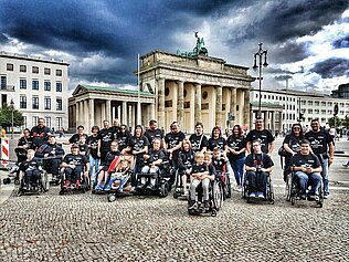 Wheelsoccercup in Berlin Wheelsoccercup in Berlin