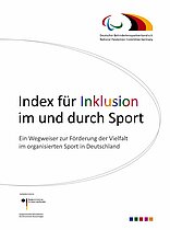 Index Deckblatt Deckblatt Index Inklusion durch Sport