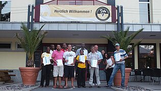 Die Teilnehmerinnen und Teilnehmer