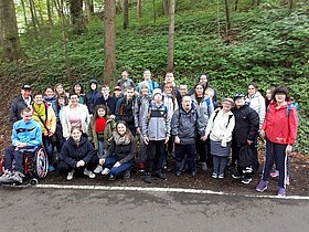 Gruppenfoto der Jugendbegegnung