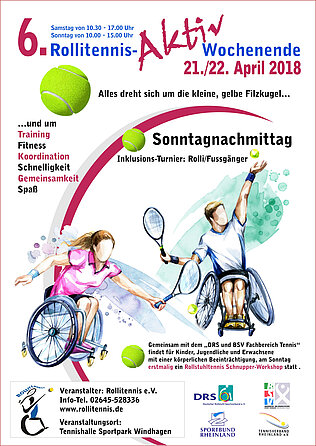 Plakat Rollitennis 