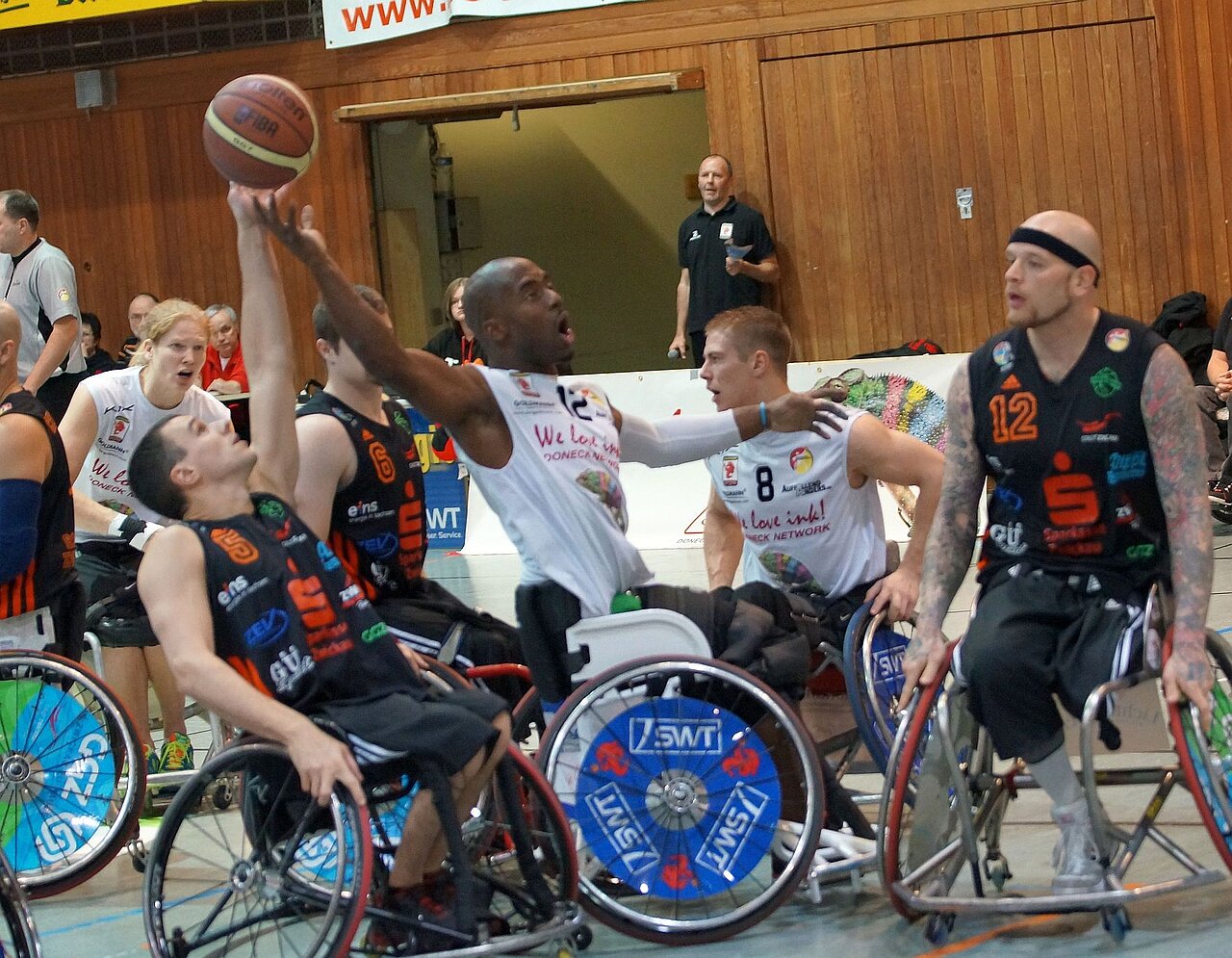 Foto 2: Karlis Podnieks (8), Chad Jassman (9) und Dirk Passiwan (11)
