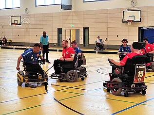 Der Spieler Vedat in Aktion