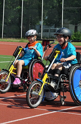 Handbikes im Einsatz Handbikes im Einsatz