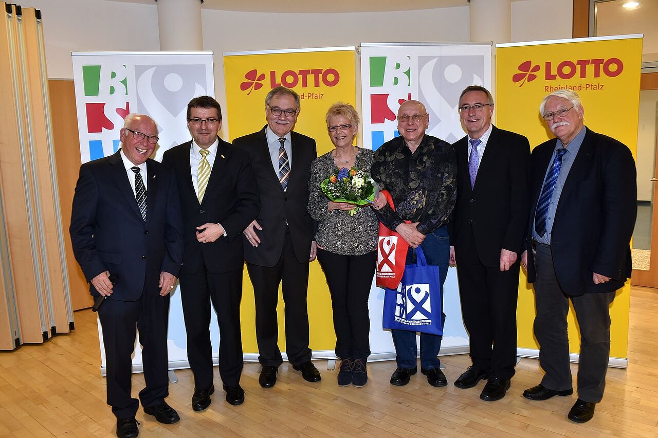 Bowlingspieler Ingrid Stahl und Ottmar Kunde