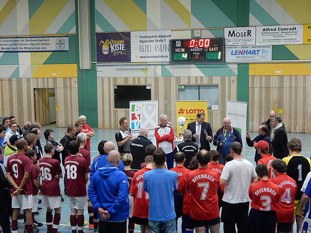 Ehrung der Schiedsrichter Donnerstag