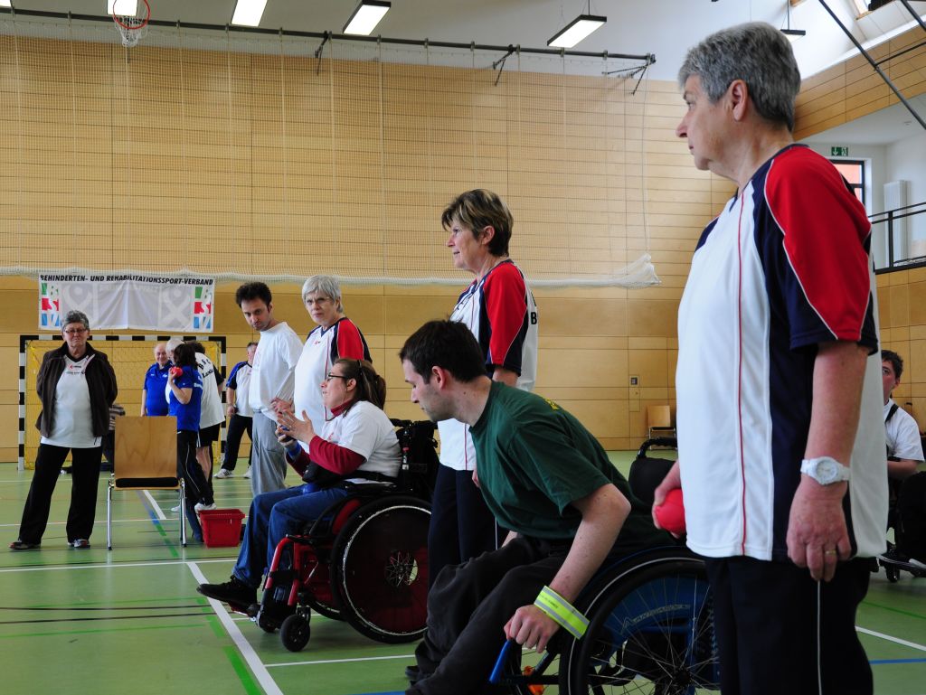 Pirmasenser kamen dem Jack am nächsten BocciaSpieler mit Behinderung